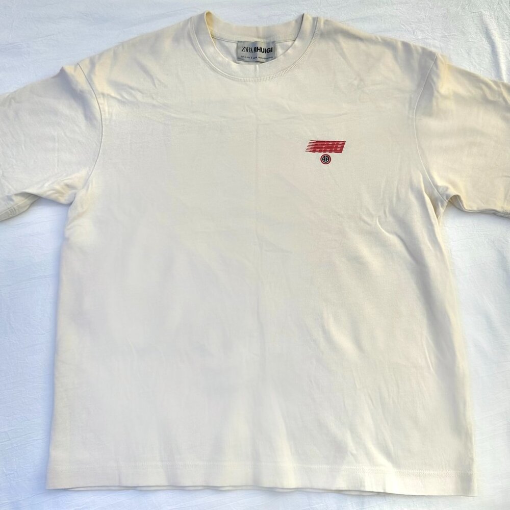Zara X Rhuigi SS23 Collection Logo T-Shirt